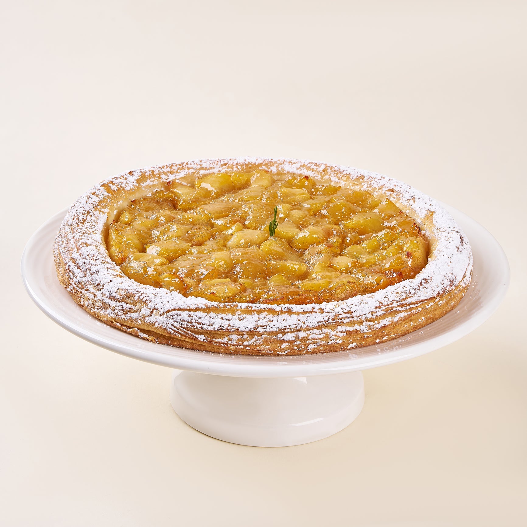 Apple & Rosemary Tart