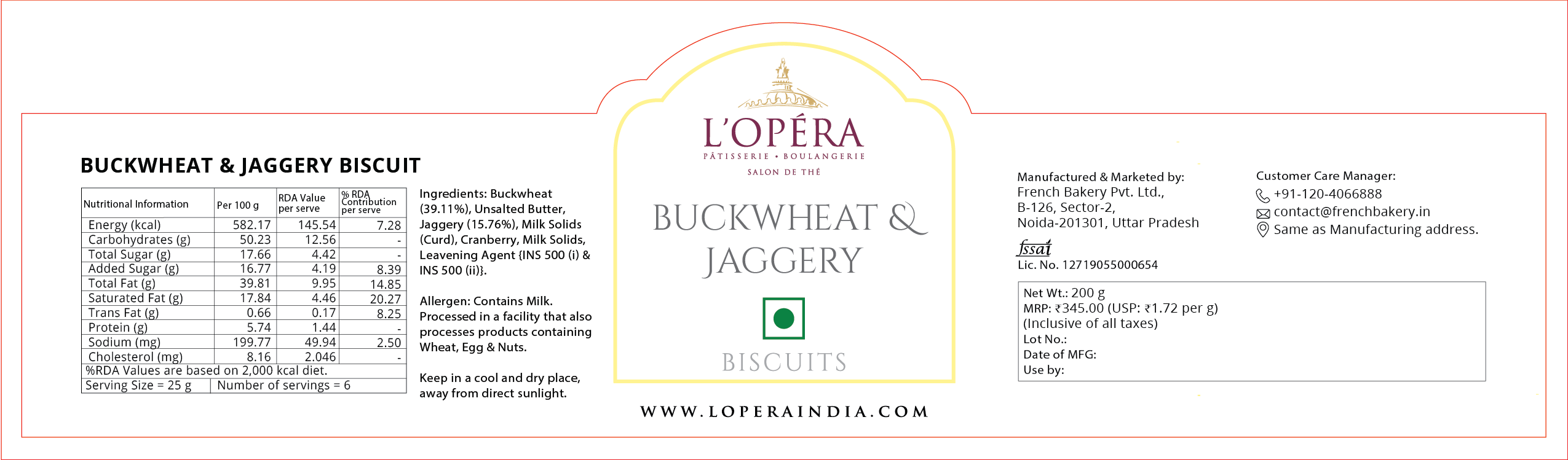 Buckwheat & jaggery