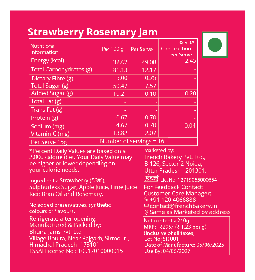 Strawberry & Rosemary