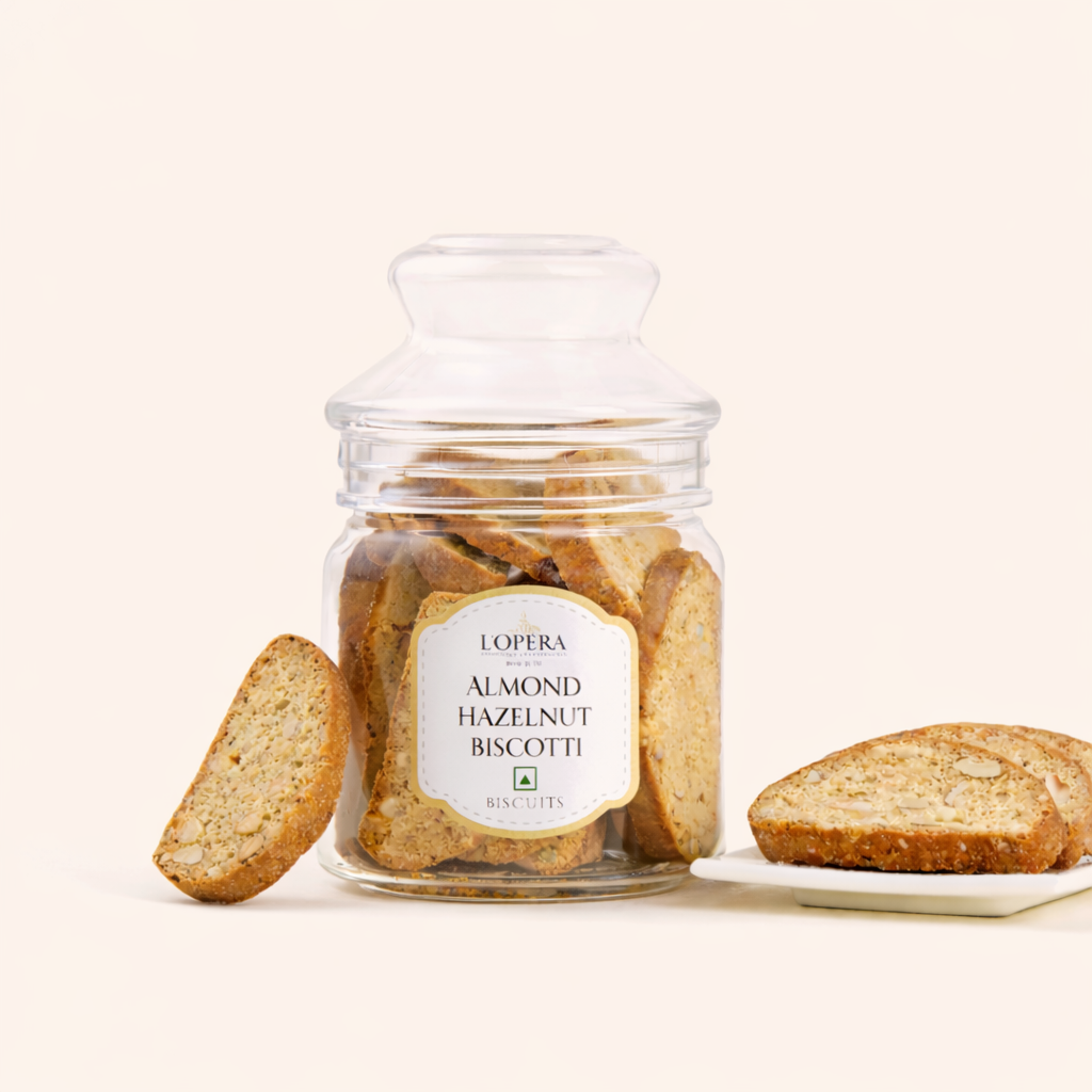 Almond Hazelnut Biscotti