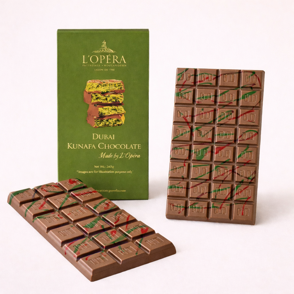 Dubai Kunafa Chocolate