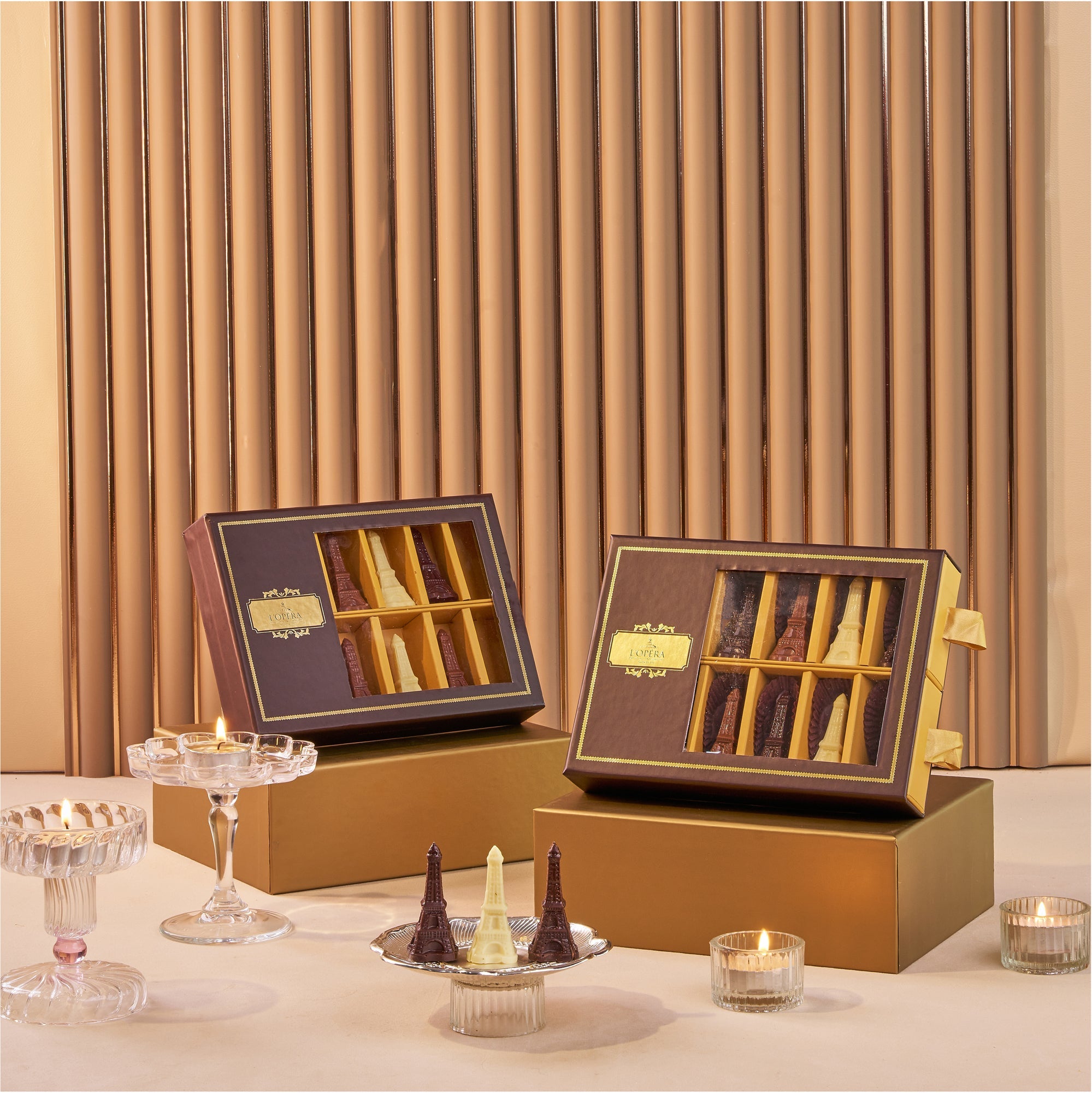 Eiffel Tower Chocolate Box of 12