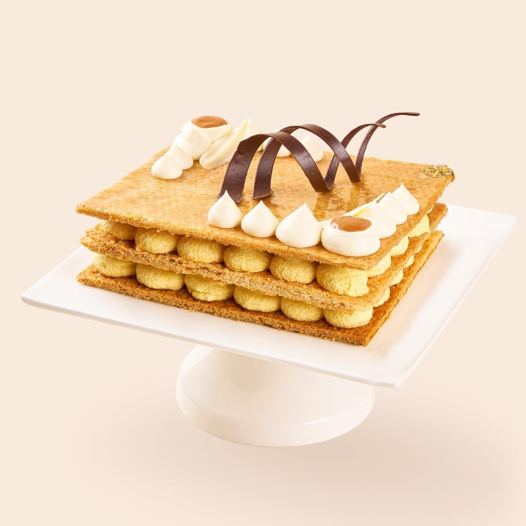 Eggless Mille Feuille