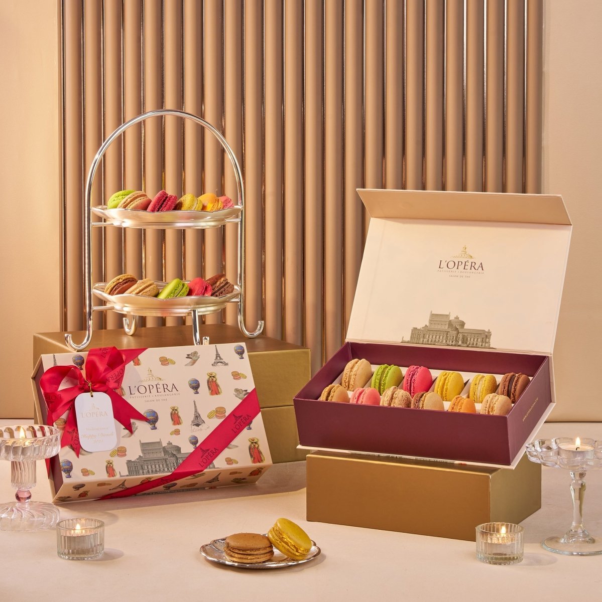 Macaron Box of 12 - L’Opéra - GIFT000569