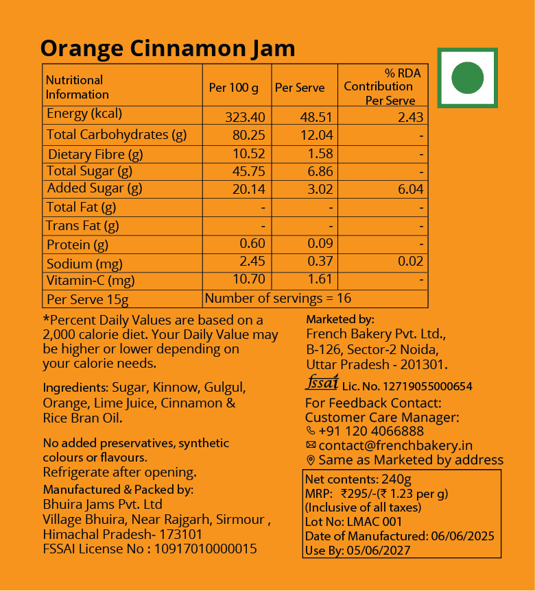 Orange & Cinnamon - L’Opéra - TR0098